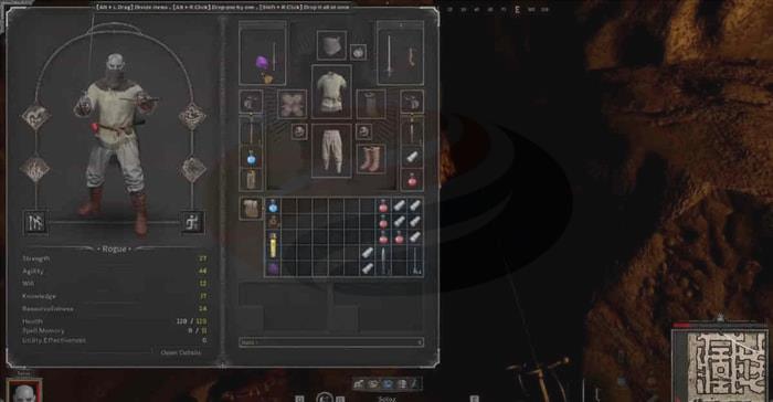 How Does Rogue Steal Mystical Gem from Cave Troll in Dark and Darker 1